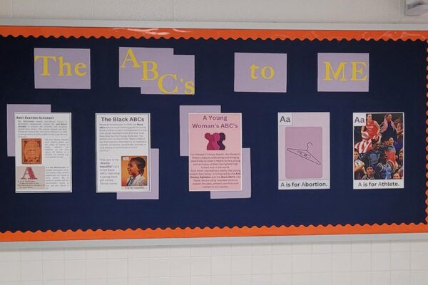 Virginia school puts up controversial ABCs display on Women’s History Month, starting with ‘A is for Abortion’