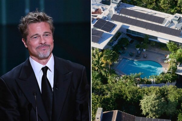 Brad Pitt’s Los Angeles home ransacked by three suspects who broke in through front window